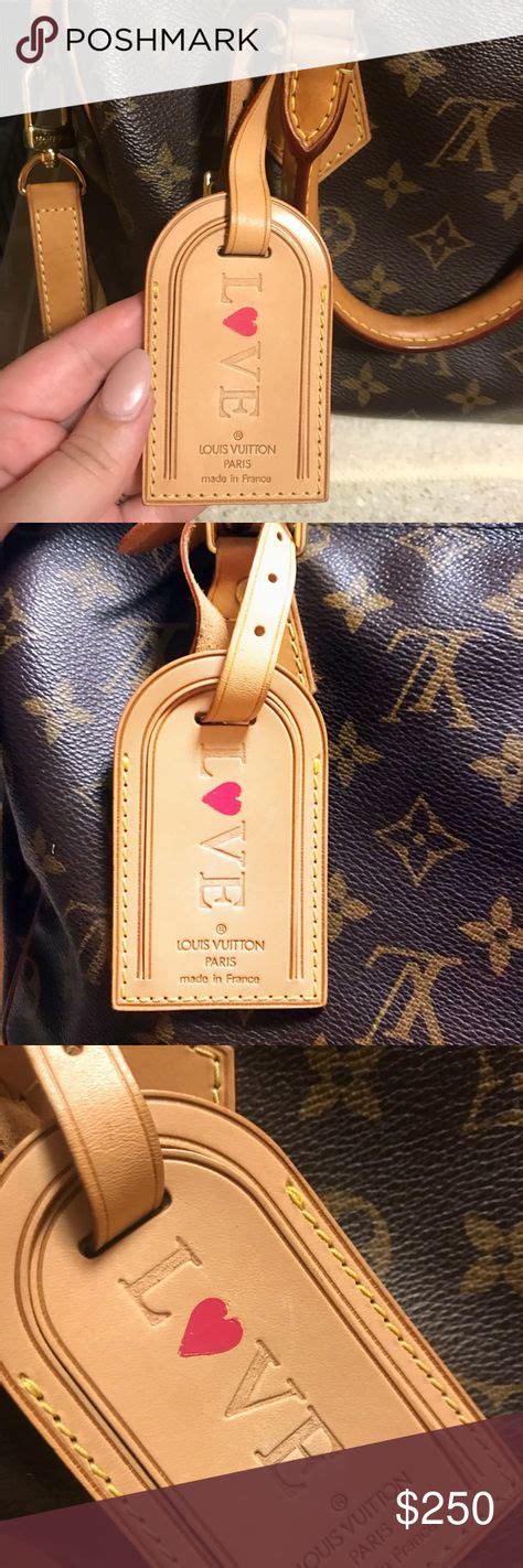 louis vuitton tag on bags|real louis vuitton bag tag.